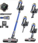 Akku-Staubsauger 45.000 Pa/550 W – 1,6 l Behälter & 65 Min