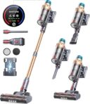 Akku-Staubsauger 50 KPa/600 W – Auto-Modus, 65 Min & Anti-Tangle