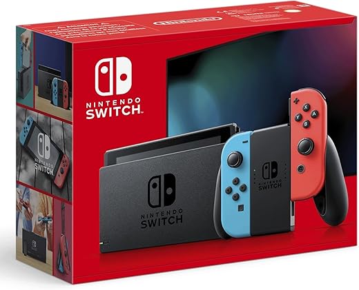 Nintendo Switch-Konsole Neon-Rot/Neon-Blau