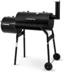 tepro BBQ Smoker Grill Wichita – 2 Kammern, Thermometer, Räder