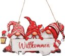 Weihnachtsanhänger Holz Bastelset – bunte Deko zum Aufhängen