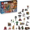 LEGO Star Wars Adventskalender 2025 - Weihnachten Spielzeug mit 24 Überraschungen - 2 Minifiguren & 5 Droidenfiguren - Kinder Spielset - Geschenk für Jungen ab 6 Jahren & Star Wars Fans - 75418
