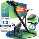 Tretmann Heimtrainer klappbar – leise RelaxFoam-Sitz, bis 150 kg