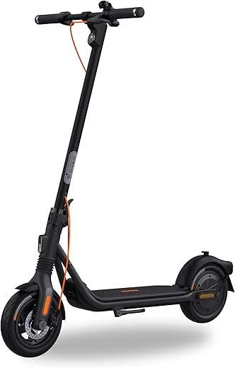 Segway-Ninebot F2 Pro D, E-Scooter mit Straßenzulassung für Erwachsene, max. 20 km/h Geschwindigkeit, 55 km Reichweite, Lange Reichweite