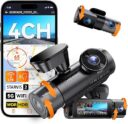 VANTRUE N5S – 4-Kanal Dashcam mit STARVIS 2, GPS, 5G WLAN & Parkpuffer