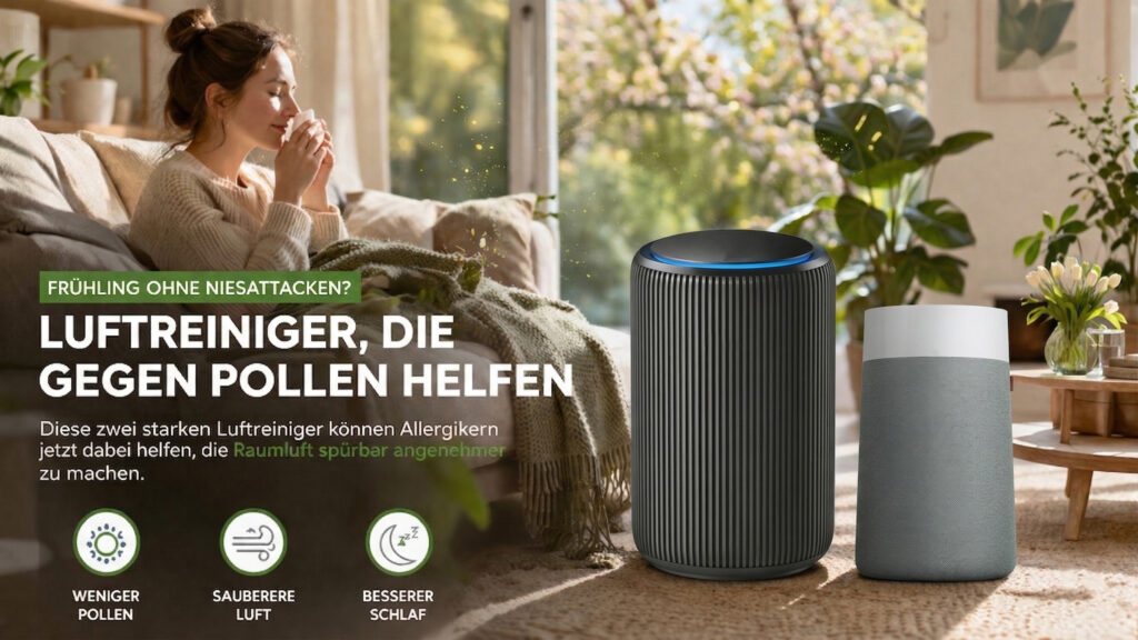 Allergie im Frühling? 2 Luftreiniger im Kooaly-Check