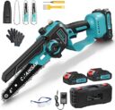 VIWKO Akku-Kettensäge 6 Zoll mit 1000W Motor und Öler