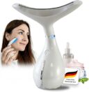Beauty Deluxe Gesichts- und Halsmassagegerät mit Lichttherapie