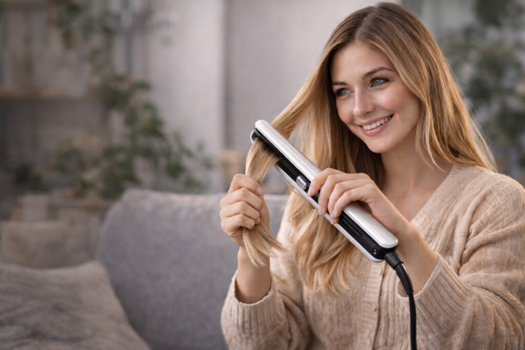 Keramik Glätteisen im Fokus: Schonendes Styling für glattes, gesund aussehendes Haar