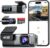 Navycrest Dashcam 4K + 1080P – Dual-Kamera mit 5 GHz WiFi & Parkschutz