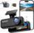 SIGRILL Dashcam 4K + 1080P – Dual-Kamera mit WiFi & Parkmodus