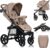 Lionelo Annet Buggy – bis 22 kg, Liegefunktion & Zubehörpaket